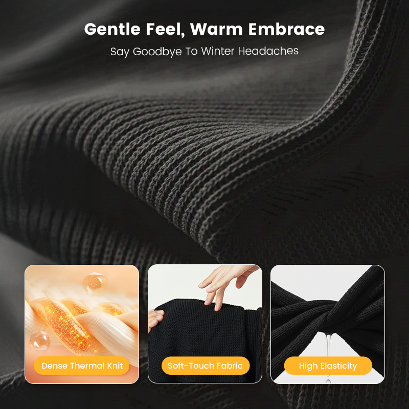 Rechargeable Bluetooth Beanie Hat with Light