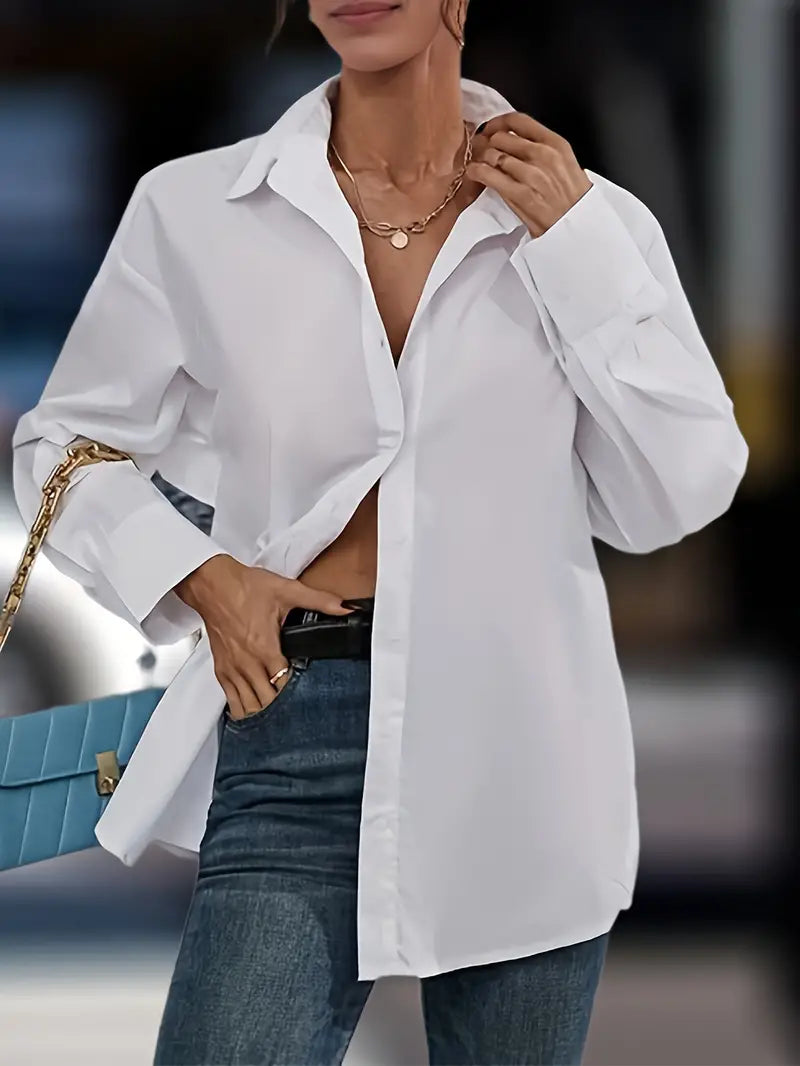 Cut Out Button Front